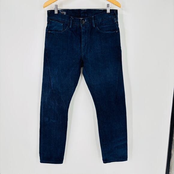 Matias Leon Ori Jeans Size 30 Mens Blue Designer Japanese Selvedge Denim